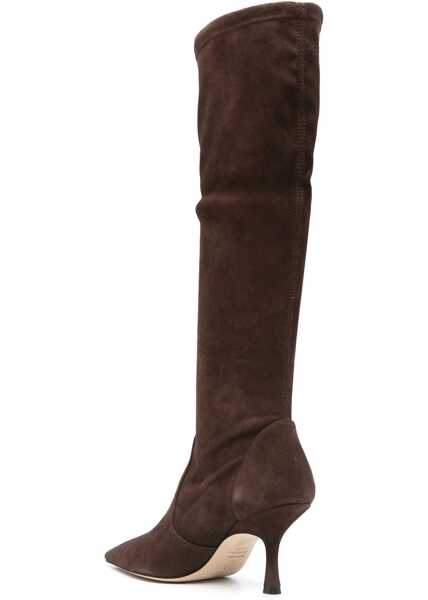 Bocanci casual Stuart Weitzman Suede high Boots WALNUT Femei (BM 18748528) 3
