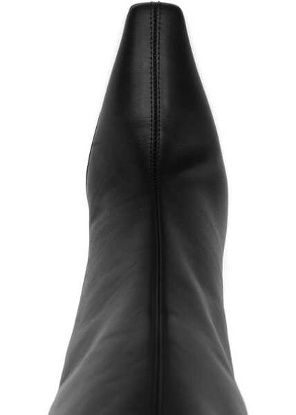 Bocanci casual Giuseppe Zanotti Extra high leather Boots BLACK Femei (BM 18748543) 3
