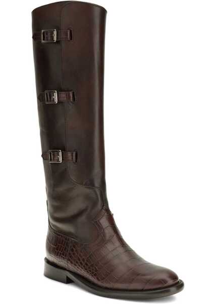 Bocanci casual Paris Texas Montana Boots EBANO-EBANO Femei (BM 18748579) 2