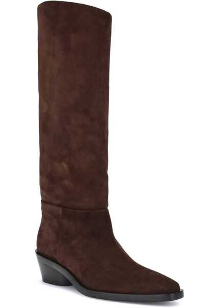 Bocanci casual Proenza Schouler Bronco suede Boots CHOCOLATE Femei (BM 18748585) 2