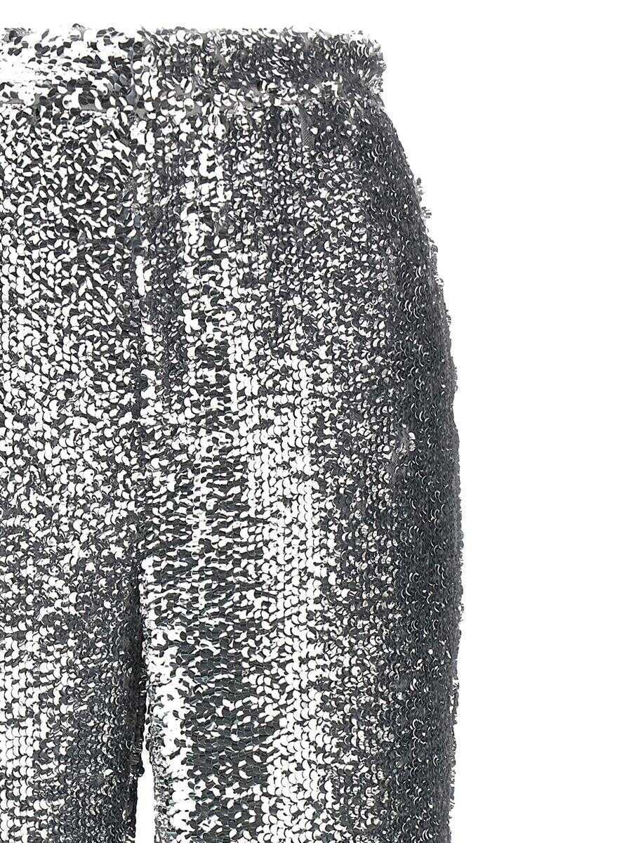 Pantaloni casual GIUSEPPE DI MORABITO Giuseppe Di Morabito Sequin Pants SILVER Femei (BM 18748758) 3