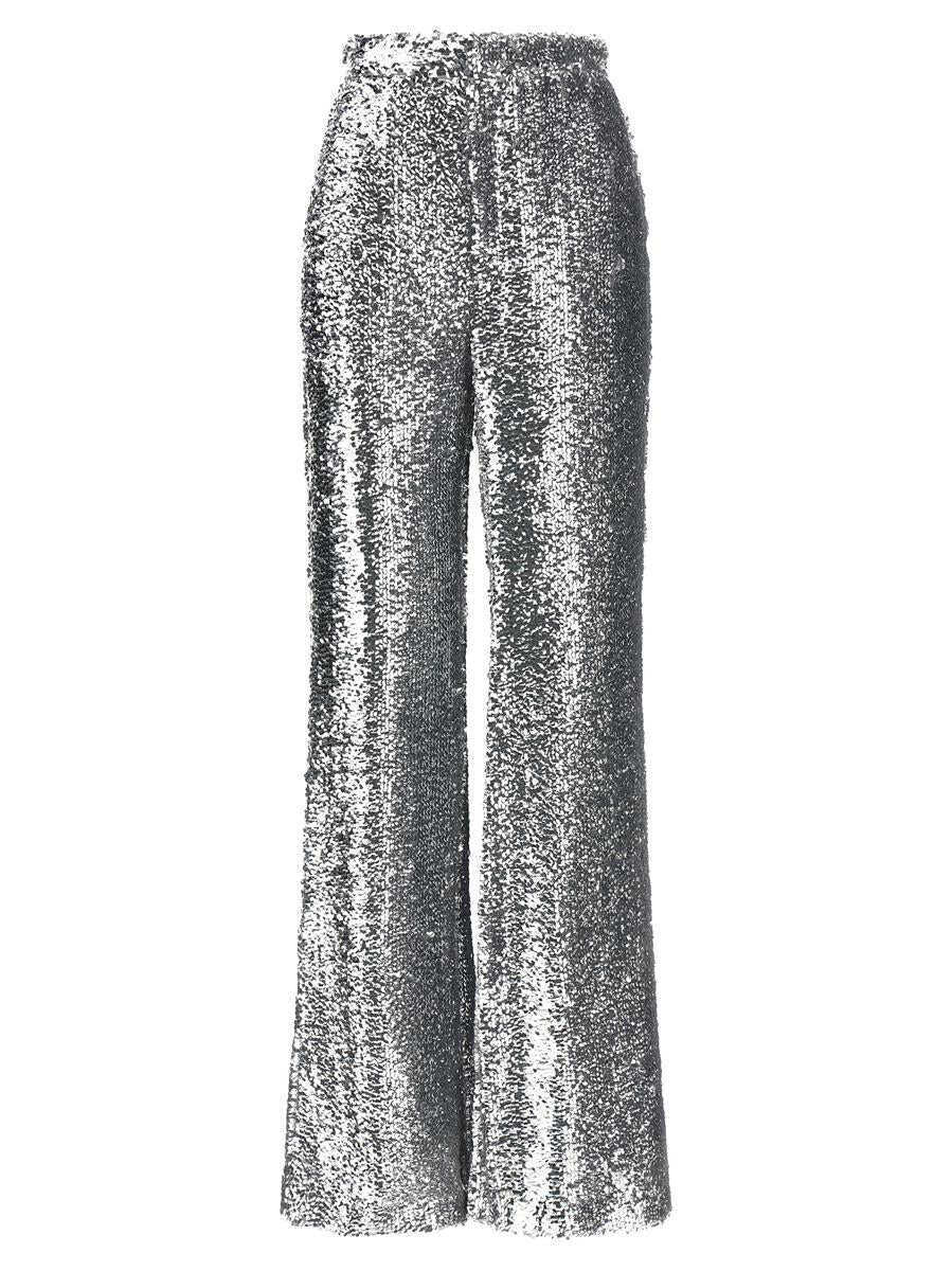 Pantaloni casual GIUSEPPE DI MORABITO Giuseppe Di Morabito Sequin Pants SILVER Femei (BM 18748758) 1