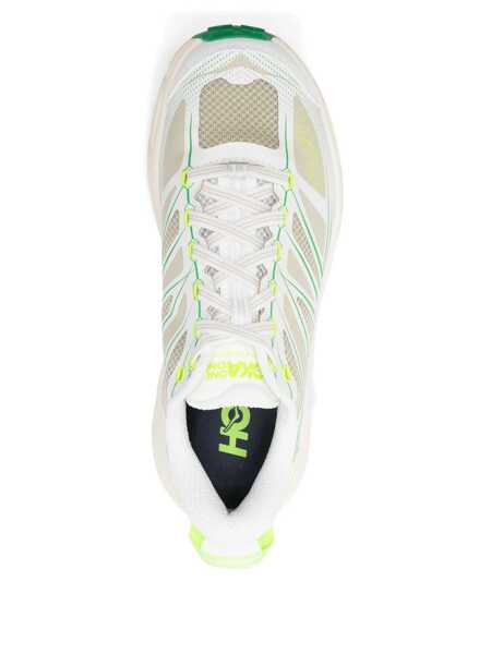 Sneakers Hoka One One Mafate Speed 2 White Low Top Sneakers With Logo Patch On The Tongue And Contrasting Pull-Tab At The Heel In Tech Fabric Unisex... (BM 18749037) 4