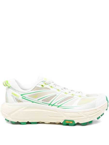 Sneakers Hoka One One Mafate Speed 2 White Low Top Sneakers With Logo Patch On The Tongue And Contrasting Pull-Tab At The Heel In Tech Fabric Unisex... (BM 18749037) 1