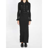 Rochii Ribbed Maxi Dress Femei