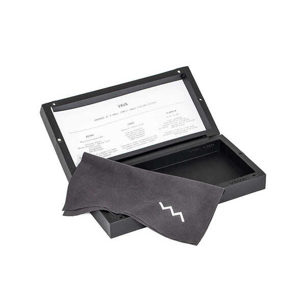 Ochelari de soare Vava Eyewear Vava Eyewear Wl0034 Eyeglasses Black Femei (BM 18749223) 3