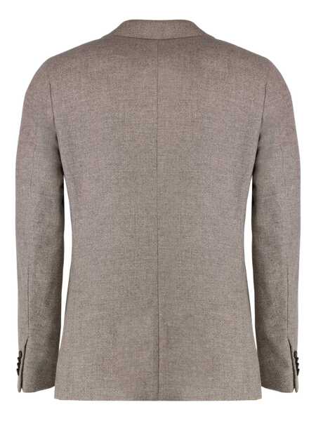 Costume ZEGNA Zegna Single-Breasted Two-Button Jacket Beige Barbati (BM 18749310) 2