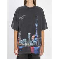Tricouri T-Shirt With Rhinestones Femei