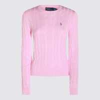 Tricouri Polo Polo Ralph Lauren Pink Cotton Knitwear Femei