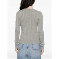 Tricouri Polo Ralph Lauren Dama - Tricouri Polo Ralph Lauren Polo Ralph Lauren Grey Cotton Knitwear FAWN GREY HEATHER Femei (BM 18749508) - B-mall.ro