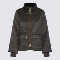 Geci de iarna Barbour Dark Green Down Jacket Femei