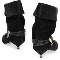 Bocanci Isabel Marant Dama - Bocanci Isabel Marant Isabel Marant Edrika Suede Ankle Boots Black Femei (BM 18749844) - B-mall.ro