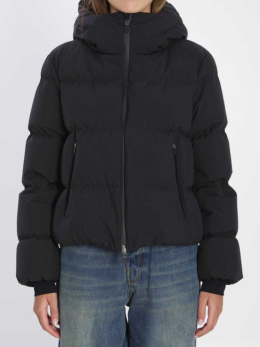 Geci de iarna Herno Double-Layer Down Jacket With Hood Black Femei (BM 18750027) 1