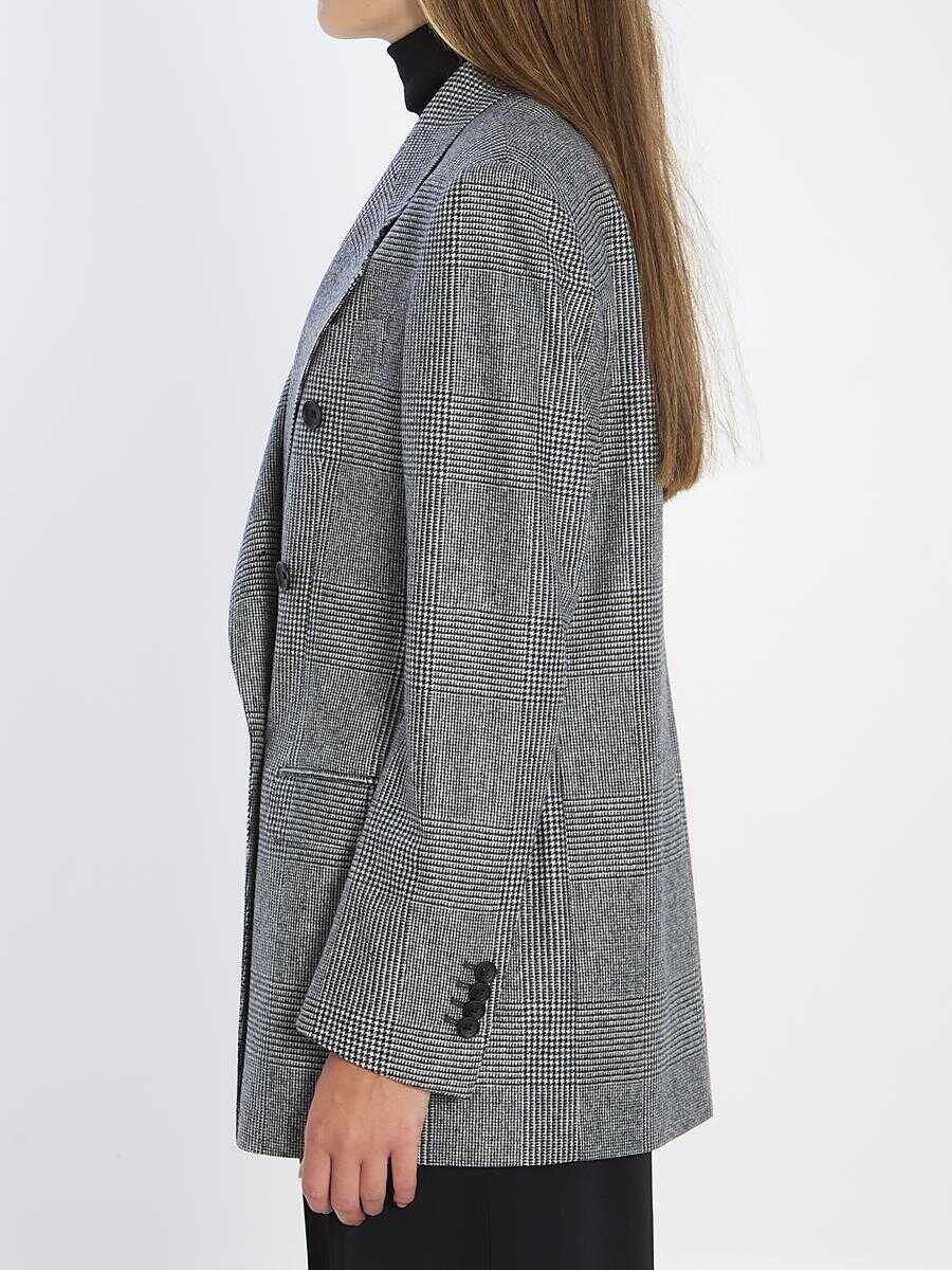 Sacouri Tagliatore Loreley Ouble-Breasted Blazer Black Femei (BM 18750030) 3