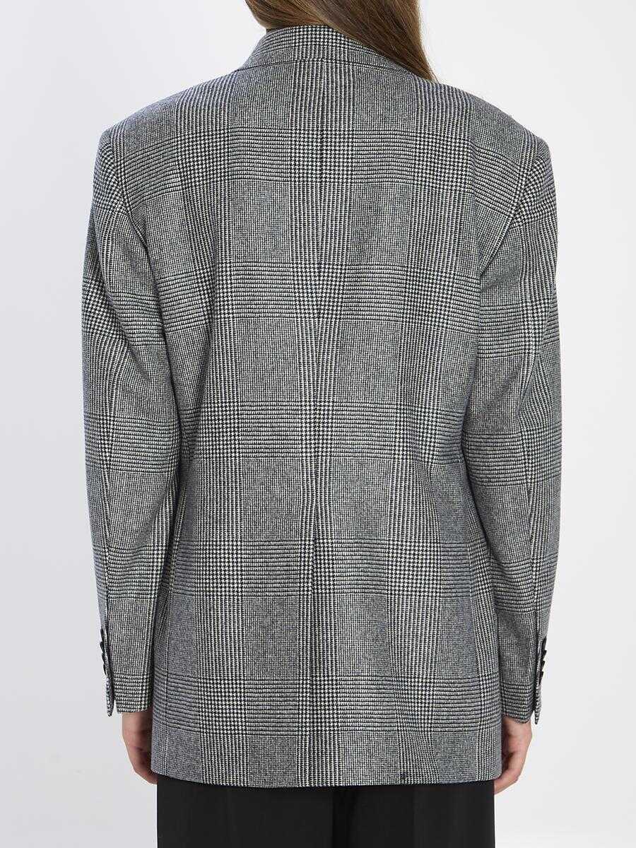 Sacouri Tagliatore Loreley Ouble-Breasted Blazer Black Femei (BM 18750030) 4