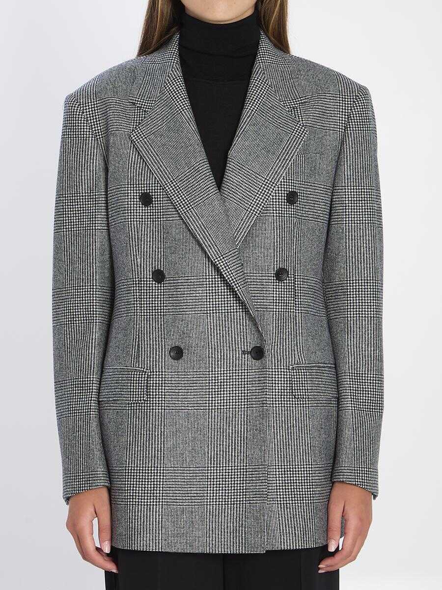 Sacouri Tagliatore Loreley Ouble-Breasted Blazer Black Femei (BM 18750030) 1