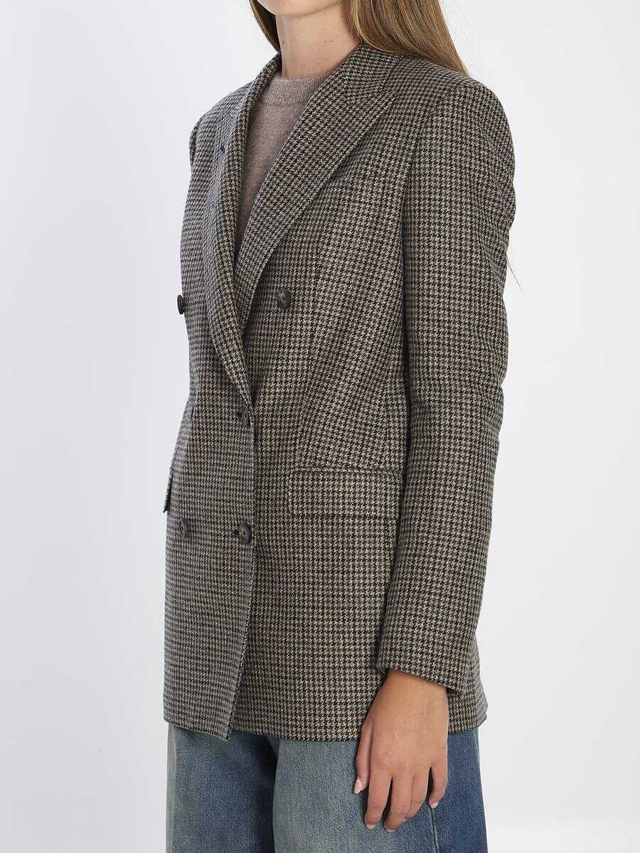 Sacouri Tagliatore Jasmine Double-Breasted Blazer GREY Femei (BM 18750123) 2