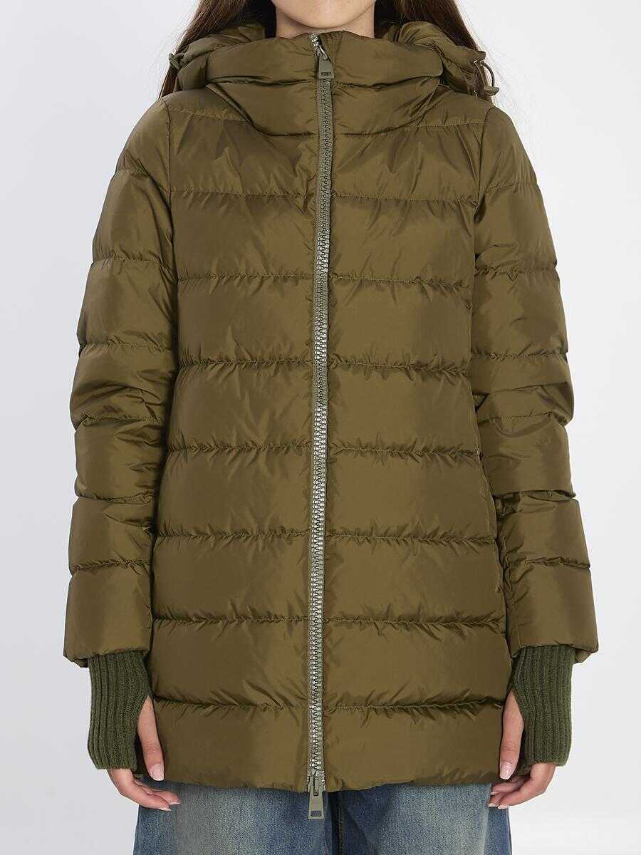 Geci Herno A-Shape Puffer Jacket GREEN Femei (BM 18750129) 1