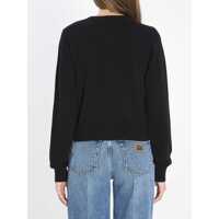 Imbracaminte Dama pagina 63 - Cardigane Dolce & Gabbana Cashmere Cardigan Black Femei (BM 18750141) - B-mall.ro