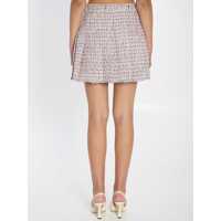 Imbracaminte Dama pagina 165 - Fuste Self-Portrait Pleated Skirt With Belt PINK Femei (BM 18750309) - B-mall.ro