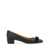 Salvatore Ferragamo Salvatore Ferragamo Leather "Vara" Shoe Black