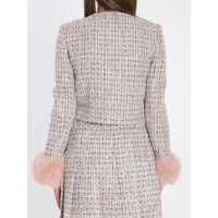 Imbracaminte Dama pagina 165 - Geci Self-Portrait Pink Boucl Jacket PINK Femei (BM 18750804) - B-mall.ro