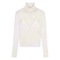 Pulovere Blumarine Blumarine White Knitwear