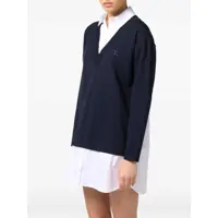 Rochii Elisabetta Franchi Dama - Rochii Elisabetta Franchi Elisabetta Franchi Multi-Layered Dress BLUE Femei (BM 18751221) - B-mall.ro