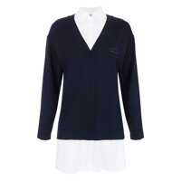 Rochii Elisabetta Franchi Multi-Layered Dress Femei