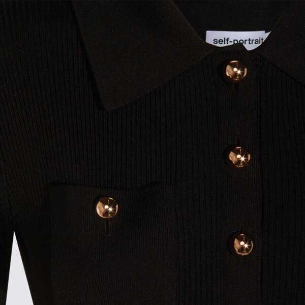 Rochii Self-Portrait Self-Portrait Black Viscose Maxi Dress Black Femei (BM 18751371) 3