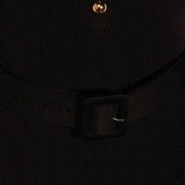 Rochii Self-Portrait Self-Portrait Black Viscose Maxi Dress Black Femei (BM 18751371) 4