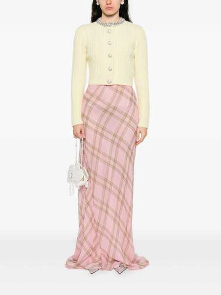 Pulovere Self-Portrait Self-Portrait Yellow Knitwear YELLOW Femei (BM 18751392) 2