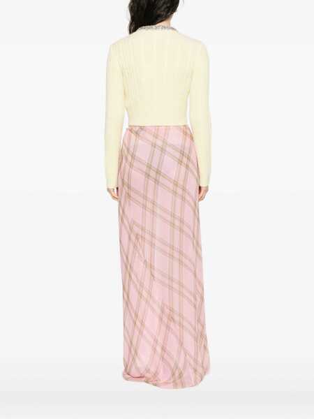 Pulovere Self-Portrait Self-Portrait Yellow Knitwear YELLOW Femei (BM 18751392) 4