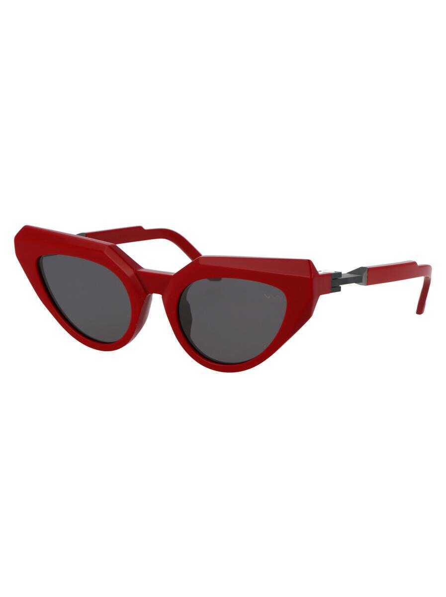 Ochelari de soare Vava Eyewear Vava Eyewear Sunglasses REDBLACK FLEX HINGESBLACK LENSES Femei (BM 18751545) 2