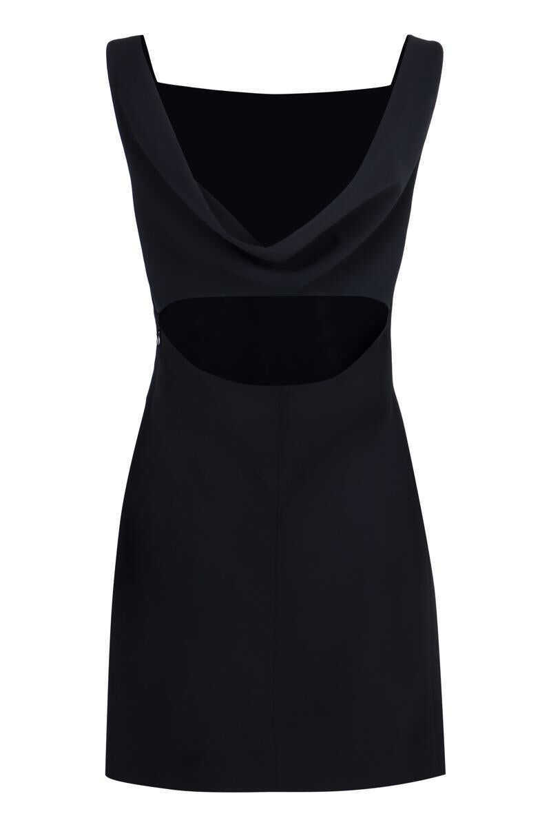 Rochii Givenchy Givenchy Crepe Dress Black Femei (BM 18751719) 2