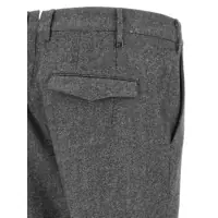 Pantaloni PT TORINO pentru Barbati - Pantaloni PT TORINO Pt Torino Wool Pants GRAY Barbati (BM 18751839) - B-mall.ro
