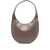 COPERNI 'Swipe Medium' Brown Shoulder Bag With Logo On Front In Leather Woman BROWN