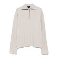 Pulovere Emporio Armani Half Zip Turtle Neck Sweater Clothing Barbati