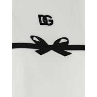 Imbracaminte Dolce & Gabbana Dama - Topuri Dolce & Gabbana Dolce & Gabbana Tape T-Shirt WHITE Femei (BM 18752151) - B-mall.ro