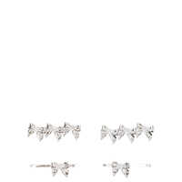Accesorii Alessandra Rich Set Of Four Bow Pins Femei