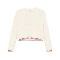 Cardigane Thom Browne 'Ladder Full Needle Rib Stitch' Cardigan Femei