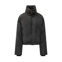 Geci de iarna AMI Paris Ami Alexandre Mattiussi Short Black Down Jacket Femei