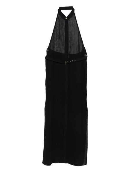 Rochii LE KASHA Le Kasha Dress With Open Back Clothing 710 BLACK Femei (BM 18752802) 1