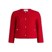 Geci Patou No Collar Box Jacket Clothing Femei