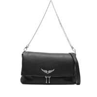Genti de umar Zadig&Voltaire Rocky Ii Grained Leather Bags Femei