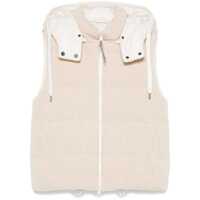 Geci Brunello Cucinelli Down Hooded Waistcoat Femei