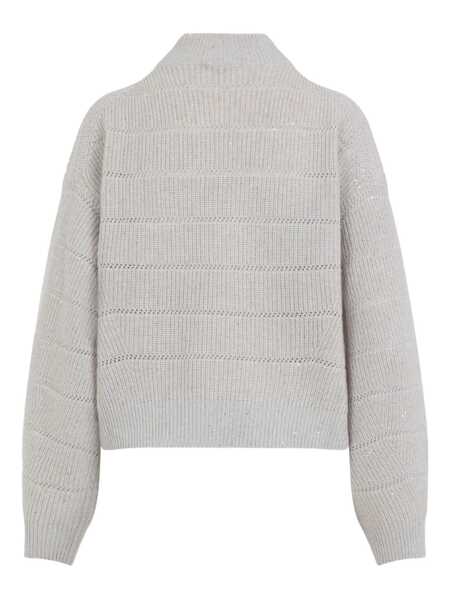 Pulovere Brunello Cucinelli Brunello Cucinelli Brunello Cucinelli Ribbed Sweater MULTICOLOR Femei (BM 18753264) 2