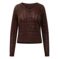 Pulovere Brunello Cucinelli Brunello Cucinelli V-Neck Sweater Femei
