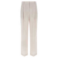 Pantaloni casual Brunello Cucinelli Wool Pants Femei