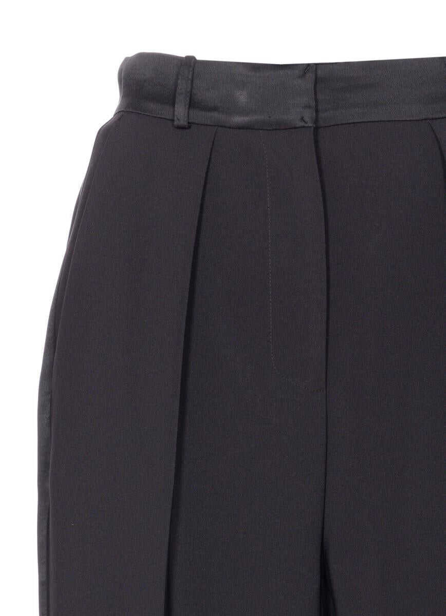 Pantaloni casual Elisabetta Franchi Elisabetta Franchi Trousers Black Femei (BM 18753693) 4
